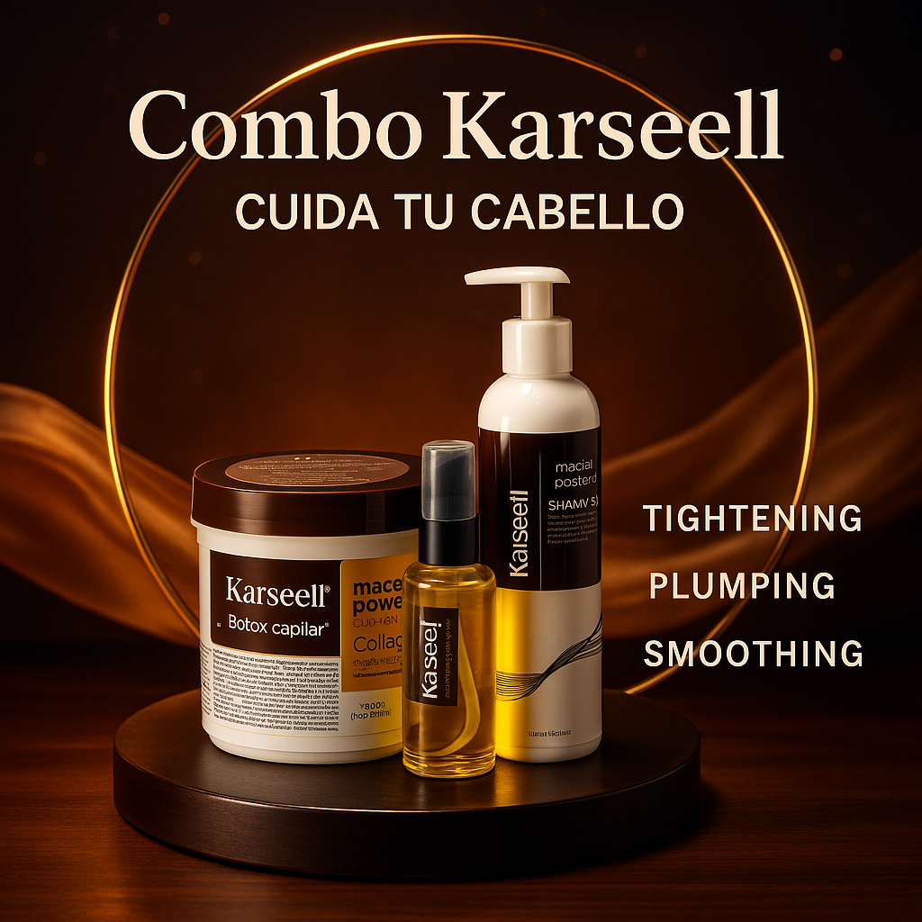 COMBO KARSEELL SHAMPOO BOTOX ACEITE 🥰