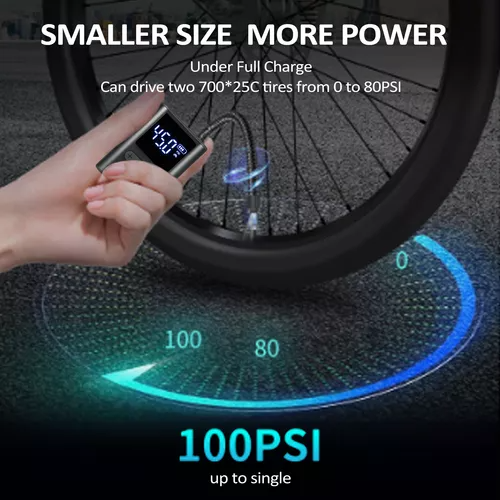 BOMBA ELECTRICA PARA INFLAR LLANTAS PORTATIL