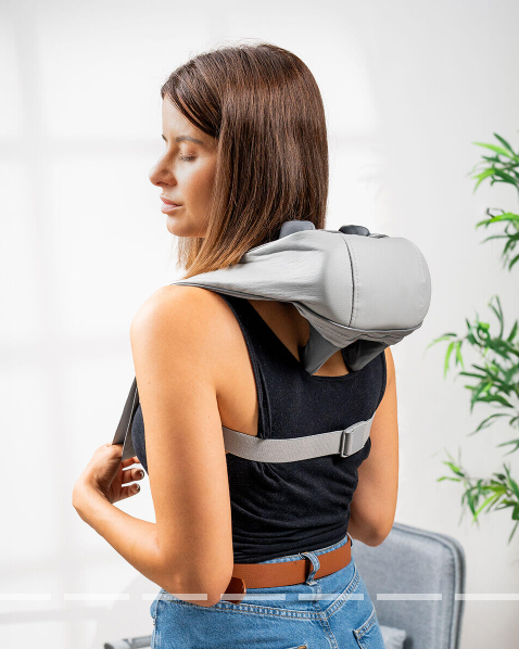 Masajeador Muscular cuello y espalda 6D Recargable Silax InnovaGoods