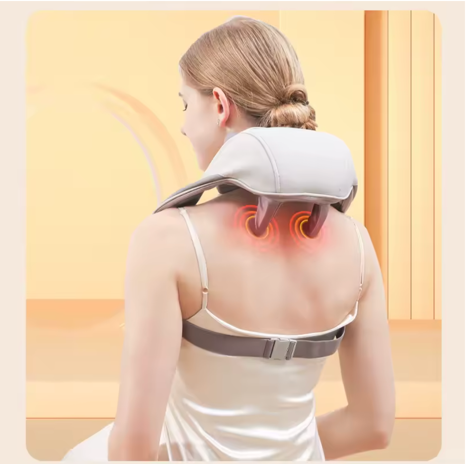 Masajeador Muscular cuello y espalda 6D Recargable Silax InnovaGoods