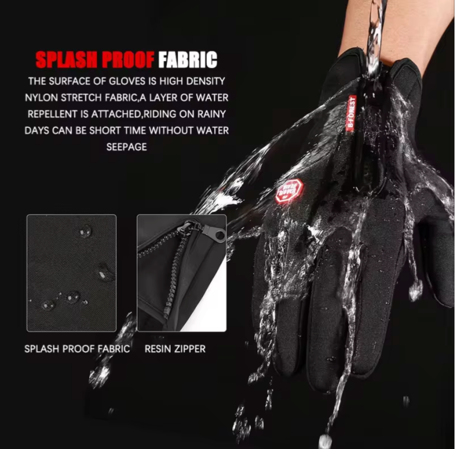 🧤 Guantes de Invierno Touch con Cierre: Tecnología y Comodidad para el Frío