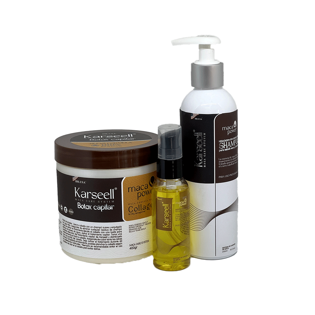 COMBO KARSEELL SHAMPOO BOTOX ACEITE 🥰