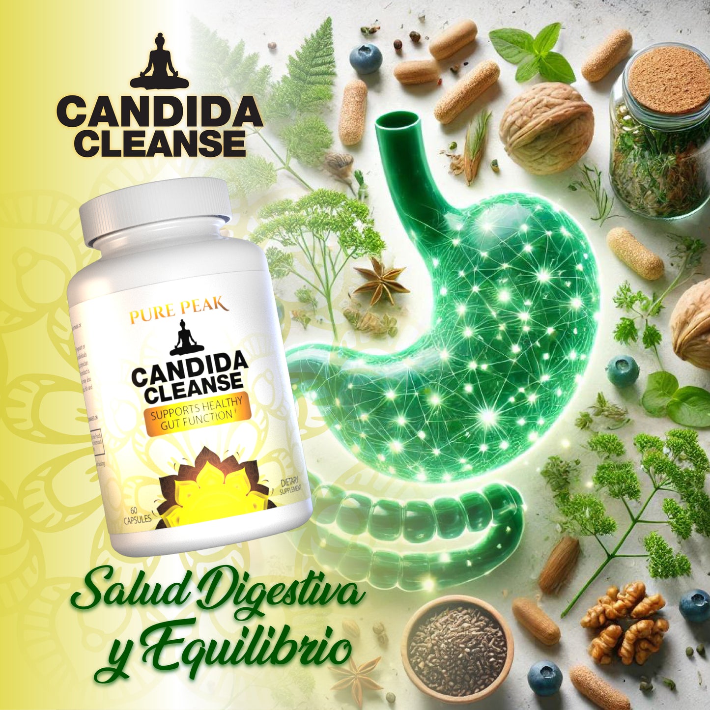 🌿 Recupera tu Bienestar con Candida Cleanse