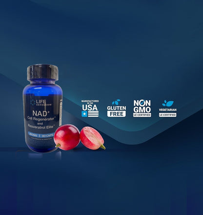 Life Extension Nad+ Resveratrol, Rejuvenece desde la celula 😁