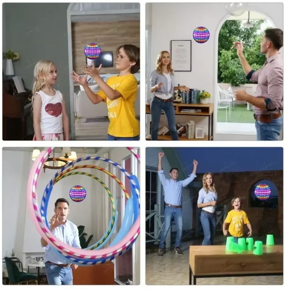 Pelota Drone Con Sensor Ufo Fly Nova