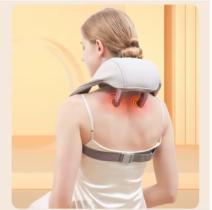 Masajeador Muscular cuello y espalda 6D Recargable Silax InnovaGoods