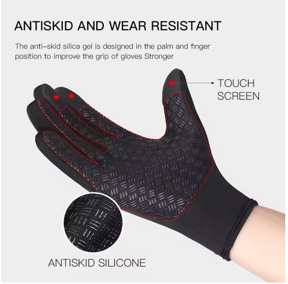 🧤 Guantes de Invierno Touch con Cierre: Tecnología y Comodidad para el Frío