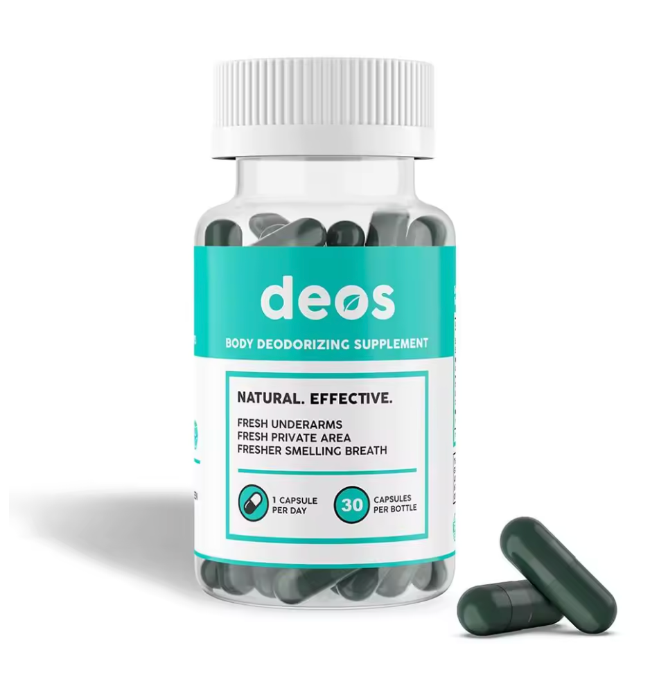 DEOS, La revolución del Desodorante empieza desde adentro 🌿  30 CAPS.