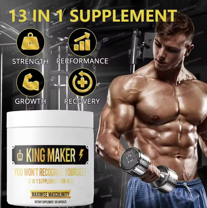 🔥 KING MAKER – EL SUPLEMENTO ANABÓLICO 13 EN 1