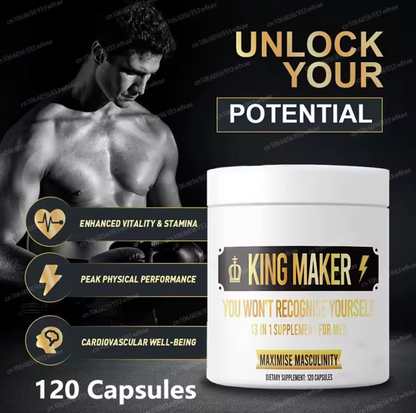 🔥 KING MAKER – EL SUPLEMENTO ANABÓLICO 13 EN 1