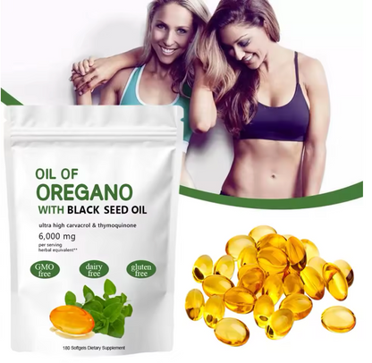 Aceite De Orégano 6000 Mg 60 capsulas