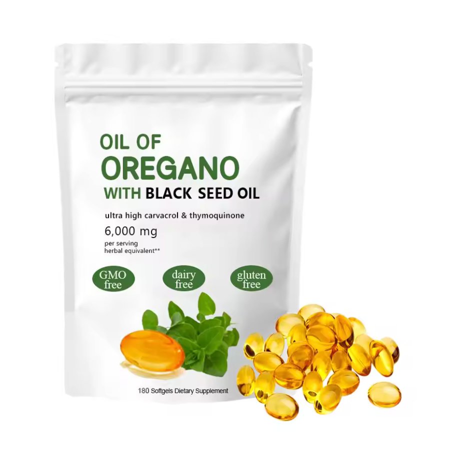 Aceite De Orégano 6000 Mg 60 capsulas