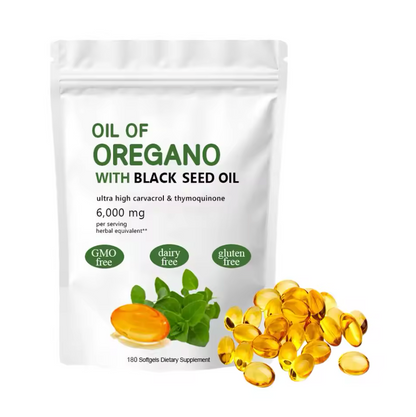 Aceite De Orégano 6000 Mg 60 capsulas