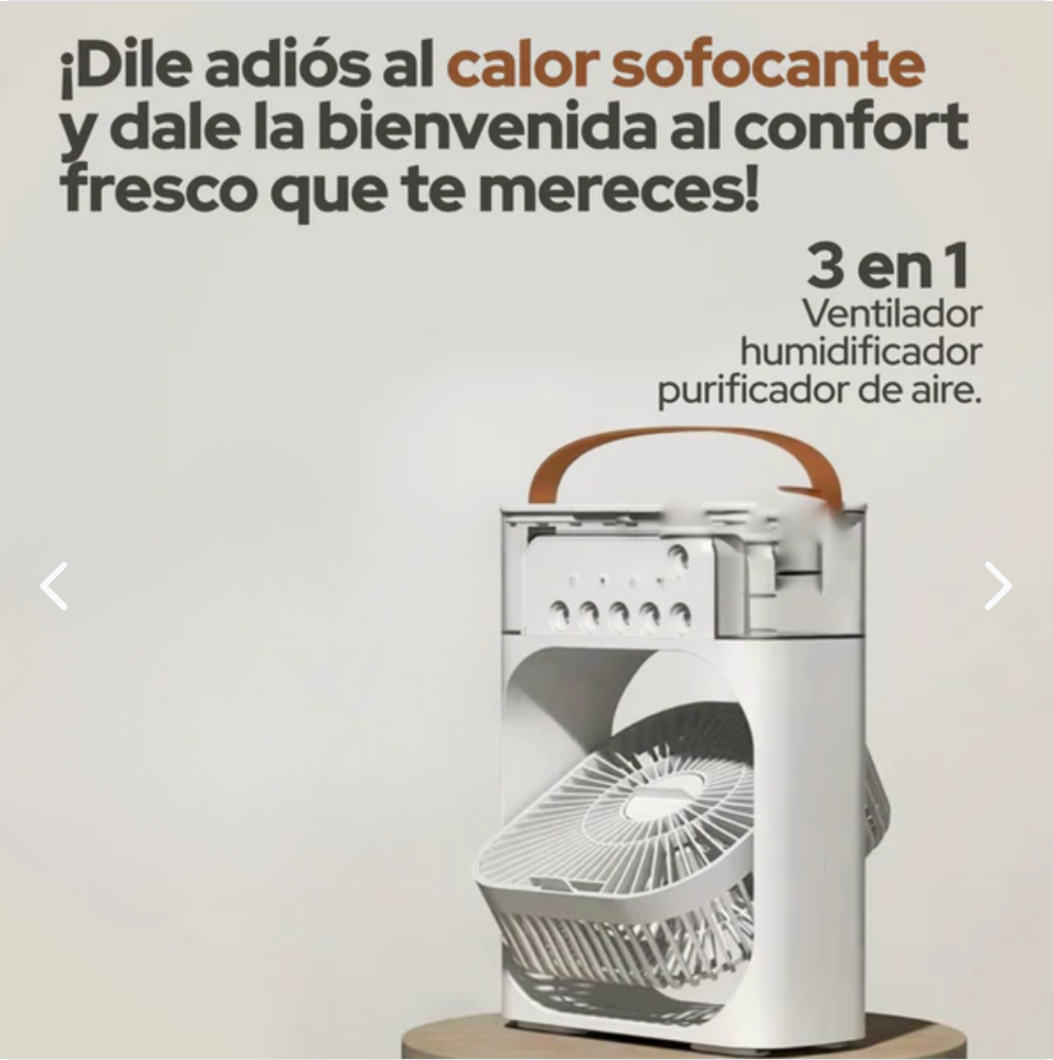 Mini Aire Acondicionado Humidificador 🌬️❄️