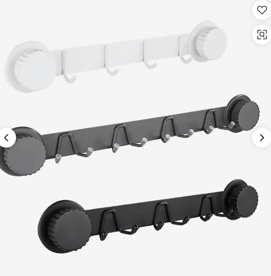 Ganchos de ventosa de acero inoxidable