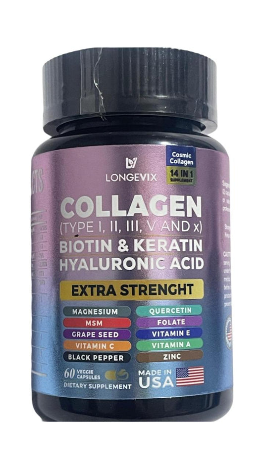 60 Cápsulas de Colágeno