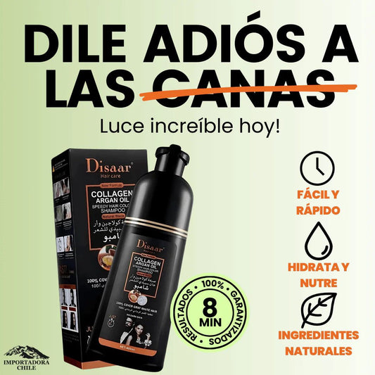 Shampoo Tinte CubRe Canas Disaar
