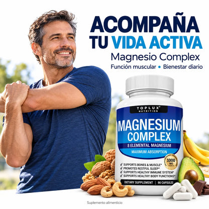 MAGNESIO COMPLEX USA, 1000 MG