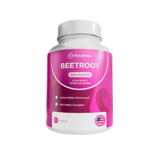 🌱 Raíz de Remolacha Orgánica Rosabella – 1300 mg por porción