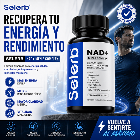 SELERB NAD+ MEN´S COMPLEX ✅💪🏻