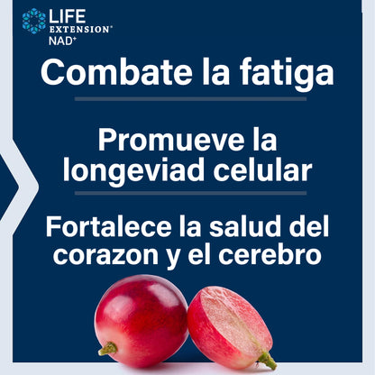 Life Extension Nad+ Resveratrol, Rejuvenece desde la celula 😁
