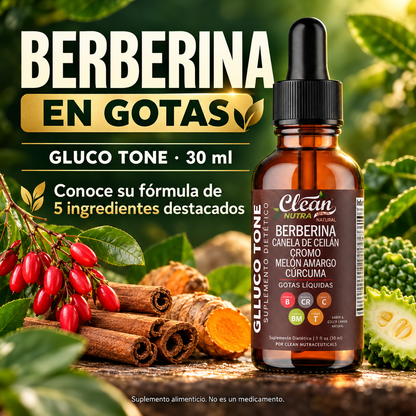Gotas Líquidas Suplemento Berberina