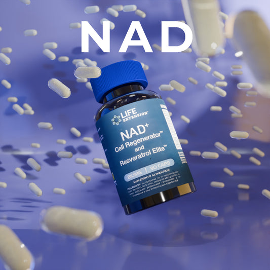 Life Extension Nad+ Resveratrol, Rejuvenece desde la celula 😁